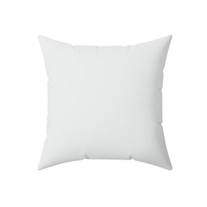 White back view of Lunar Blessings decorative pillow