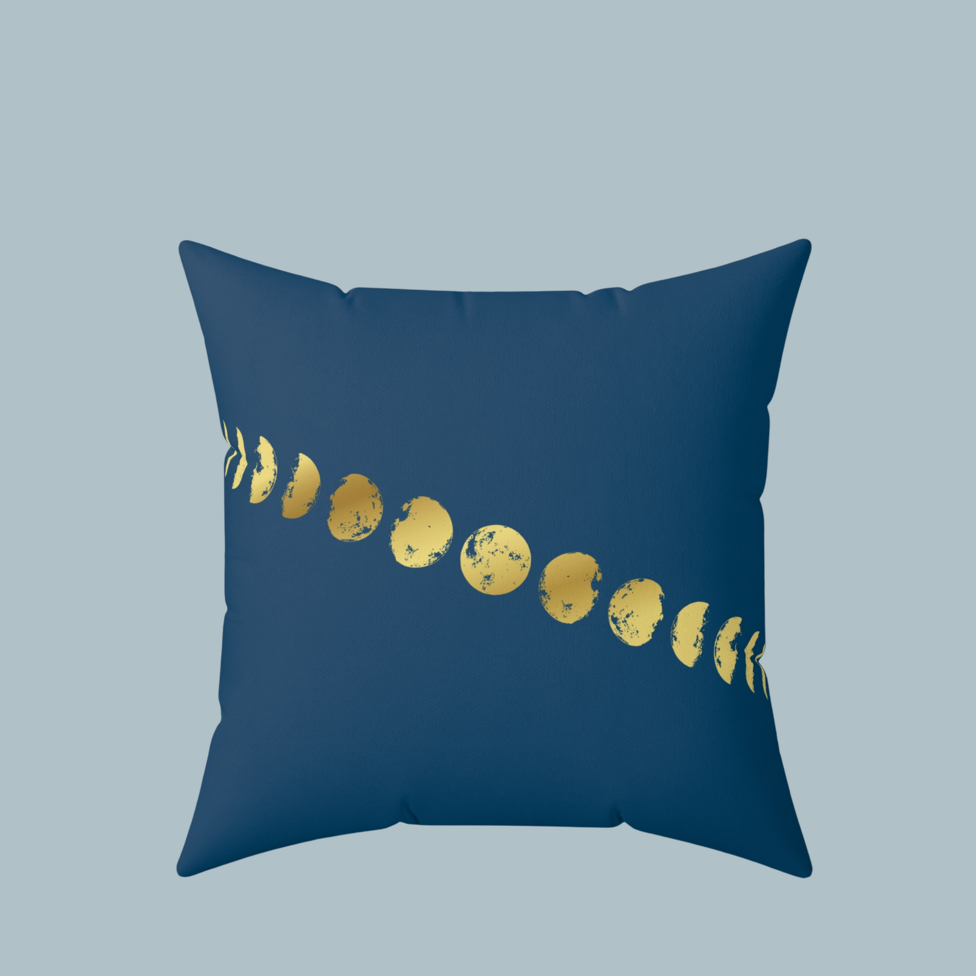 Moon Phases Decorative Pillow – secondary display 