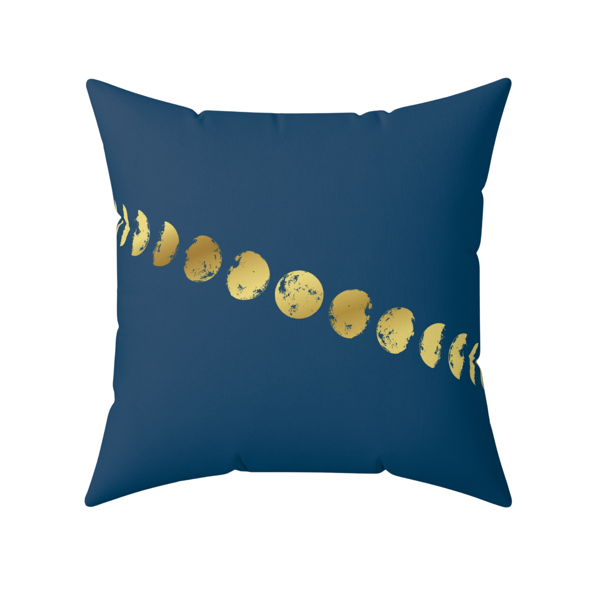 20x20 inch Moon Phases Decorative Pillow – oversized option for maximum comfort
